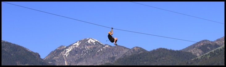 Montana Whitewater Rafting Raft and Zipline Company Bozeman Big Sky and Gardiner Montana Family Vaction Fun on Gallatin Yellowstone and Madison Rivers Zipline Fun